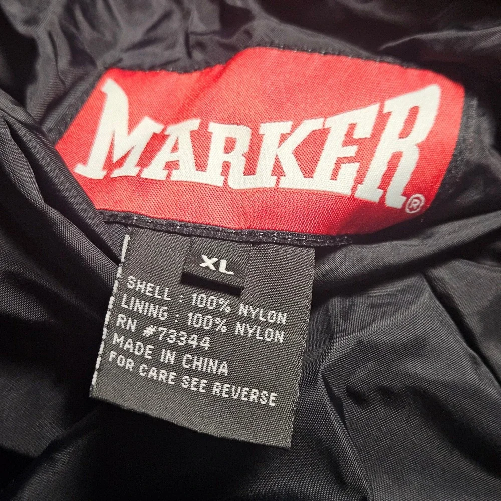 Vintage Marker Ski Jacket XL Colorblock Sundance Channel Nylon Parka Gorpcore